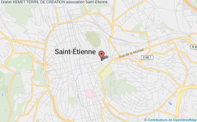 plan association Kemet Terril De CrÉation Saint-Étienne