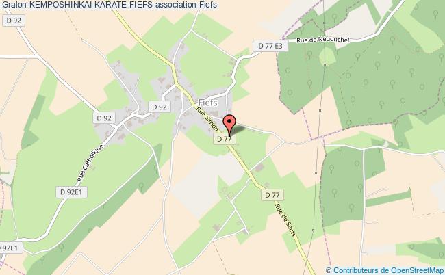 plan association Kemposhinkai Karate Fiefs Fiefs