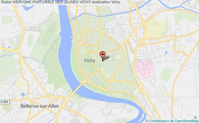 plan association Kerygme Pastorale Des Jeunes Vichy Vichy