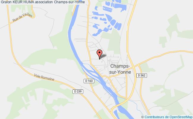 plan association Keur Huma Champs-sur-Yonne