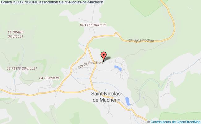 plan association Keur Ngone Saint-Nicolas-de-Macherin