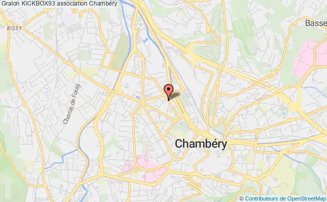 plan association Kickbox93 Chambéry