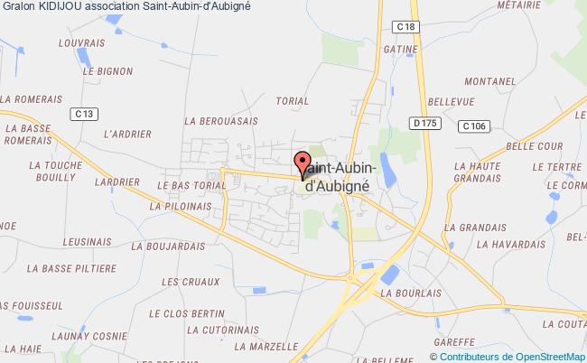 plan association Kidijou Saint-Aubin-d'Aubigné