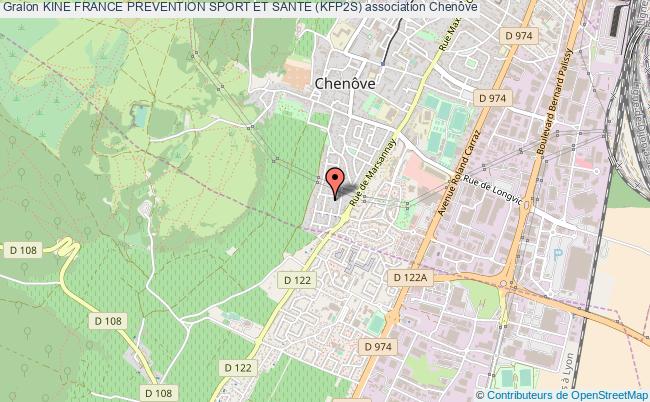 plan association Kine France Prevention Sport Et Sante (kfp2s) Chenôve