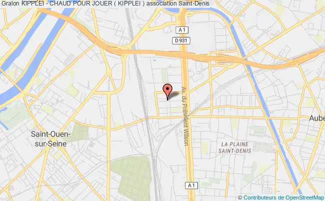 plan association Kipplei - Chaud Pour Jouer ( Kipplei ) Saint-Denis