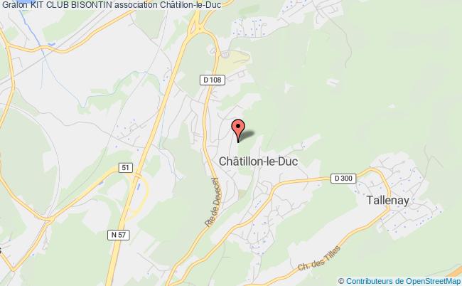 plan association Kit Club Bisontin Châtillon-le-Duc