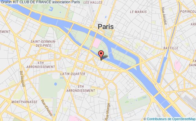 plan association Kit Club De France PARIS
