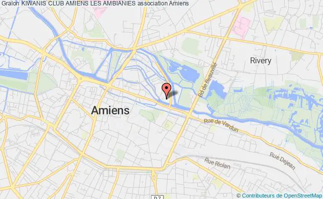 plan association Kiwanis Club Amiens Les Ambianies Amiens