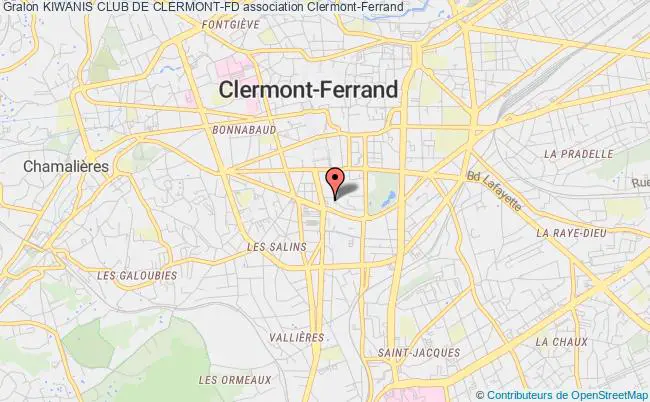 plan association Kiwanis Club De Clermont-fd Clermont-Ferrand
