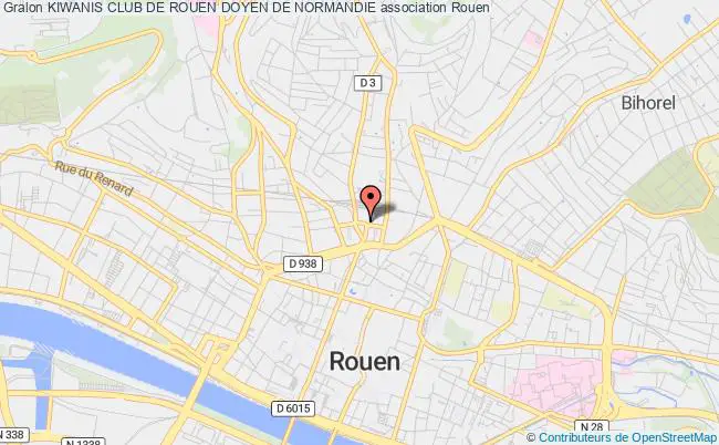 plan association Kiwanis Club De Rouen Doyen De Normandie Rouen