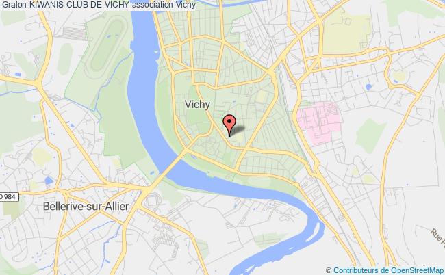 plan association Kiwanis Club De Vichy Vichy