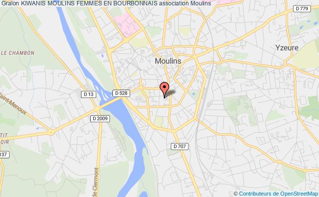 plan association Kiwanis Moulins Femmes En Bourbonnais 