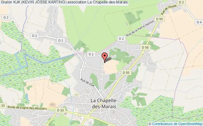 plan association Kjk (kevin Josse Karting) La Chapelle-des-Marais