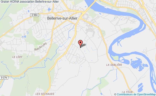 plan association KoÏna Bellerive-sur-Allier