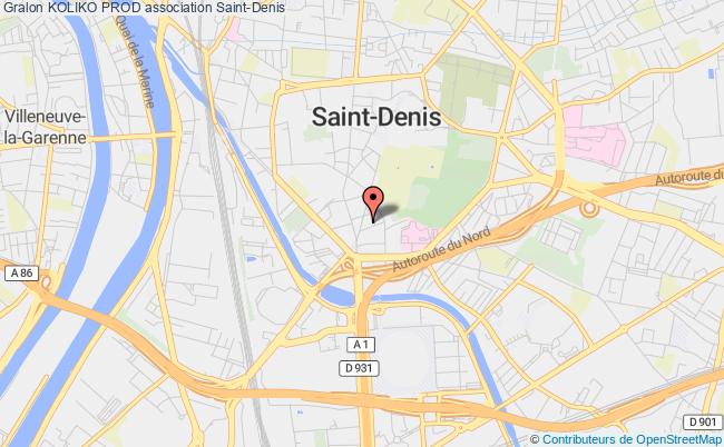 plan association Koliko Prod Saint-Denis