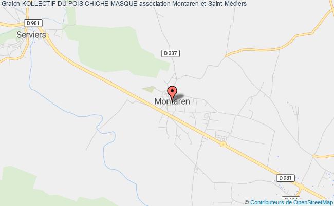 plan association Kollectif Du Pois Chiche Masque Montaren-et-Saint-Médiers