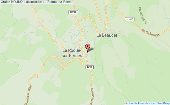 plan association Koukoli La Roque-sur-Pernes