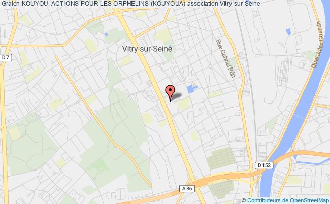 plan association Kouyou, Actions Pour Les Orphelins (kouyoua) Vitry-sur-Seine