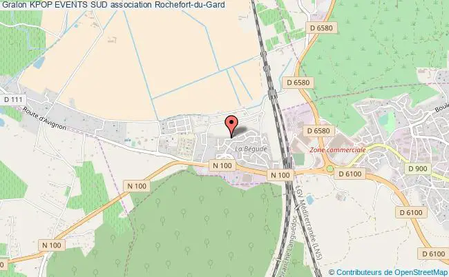 plan association Kpop Events Sud Rochefort-du-Gard
