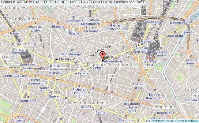 plan association Krav Academie De Self Defense - Paris (asd Paris) Paris