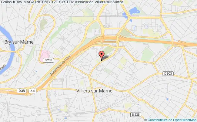 plan association Krav Maga Instinctive System Villiers-sur-Marne