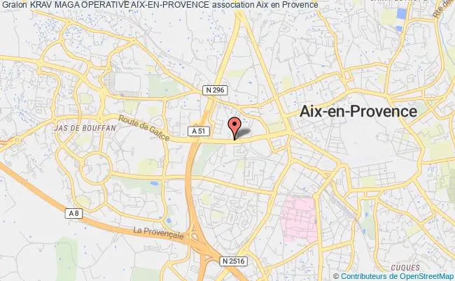 plan association Krav Maga Operative Aix-en-provence Aix-en-Provence