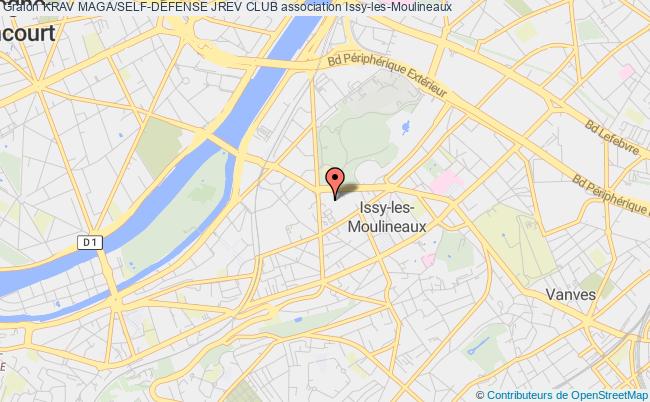 plan association Krav Maga/self-defense Jrev Club Issy-les-Moulineaux