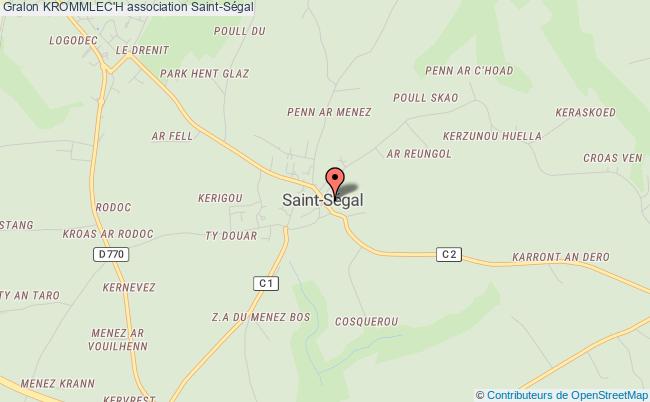 plan association Krommlec'h Saint-Ségal