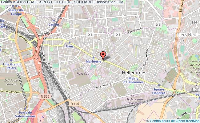 plan association Kross Bball-sport, Culture, Solidarite Hellemmes-Lille
