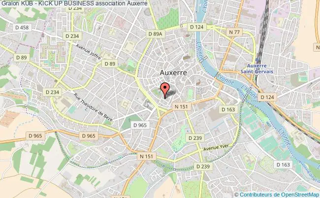 plan association Kub - Kick Up Business Auxerre