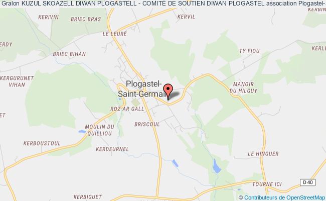 plan association Kuzul Skoazell Diwan Plogastell - ComitÉ De Soutien Diwan Plogastel Plogastel-Saint-Germain