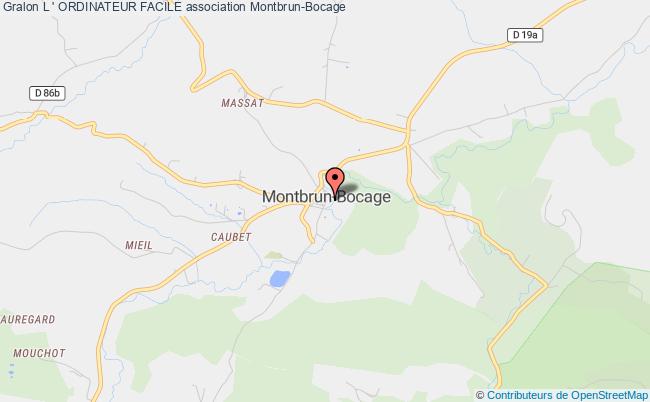 plan association L ' Ordinateur Facile Montbrun-Bocage