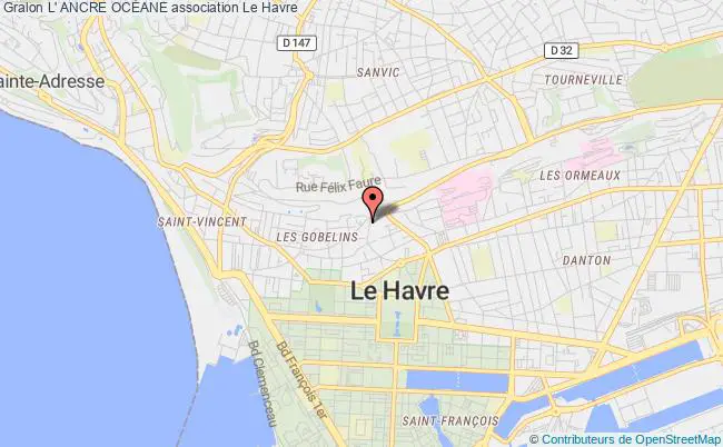 plan association L' Ancre OcÉane Havre