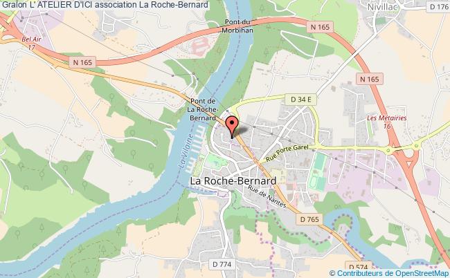 plan association L' Atelier D'ici La    Roche-Bernard