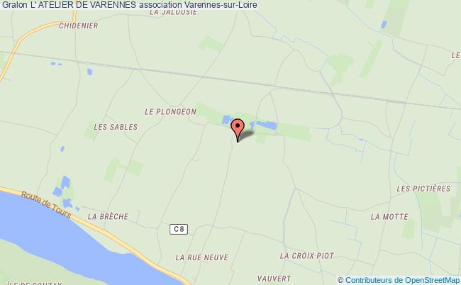 plan association L' Atelier De Varennes Varennes-sur-Loire