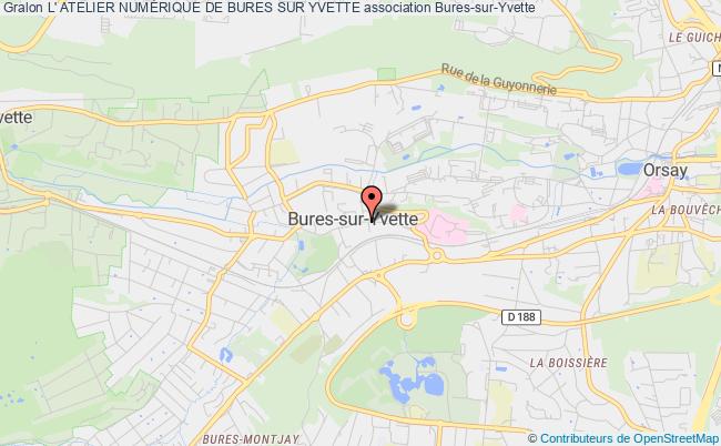 plan association L' Atelier NumÉrique De Bures Sur Yvette Bures-sur-Yvette