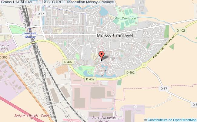 plan association L'academie De La Securite Moissy-Cramayel