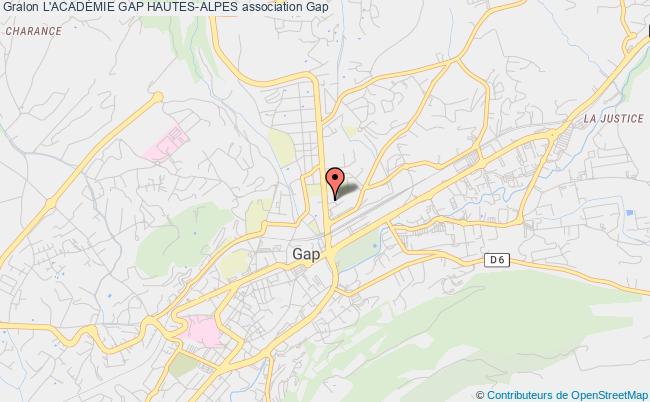 plan association L'acadÉmie Gap Hautes-alpes Gap
