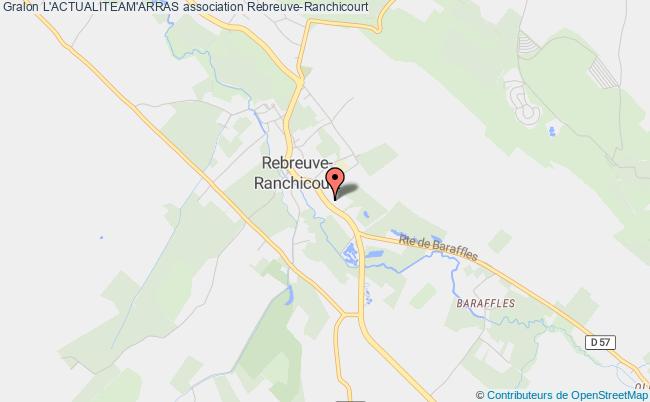 plan association L'actualiteam'arras Rebreuve-Ranchicourt
