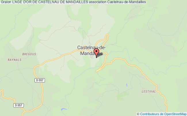 plan association L'age D'or De Castelnau De Mandailles Castelnau-de-Mandailles