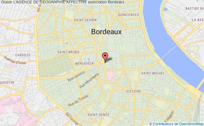 plan association L'agence De Geographie Affective Bordeaux