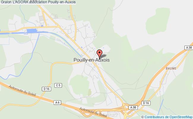 plan association L'agora Pouilly-en-Auxois