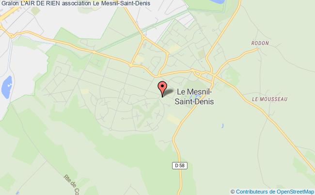 plan association L'air De Rien Le    Mesnil-Saint-Denis