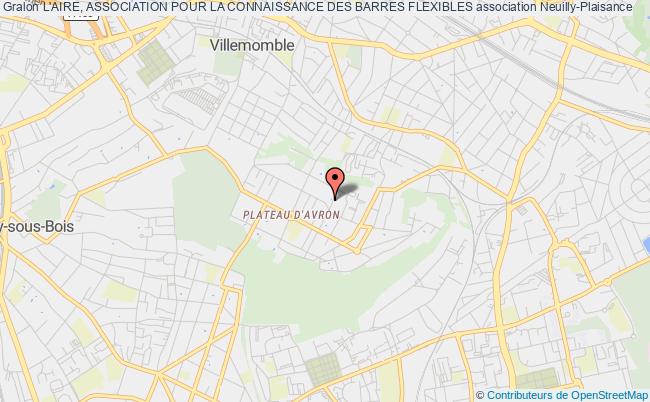 plan association L'aire, Association Pour La Connaissance Des Barres Flexibles Neuilly-Plaisance