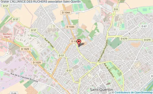 plan association L'alliance Des Ruchers Saint-Quentin
