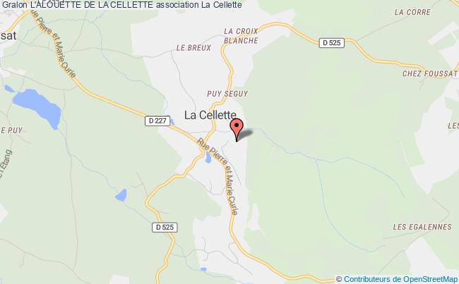 L'ALOUETTE DE LA CELLETTE