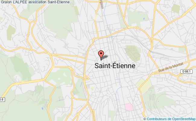 plan association L'alpÉe Saint-Étienne