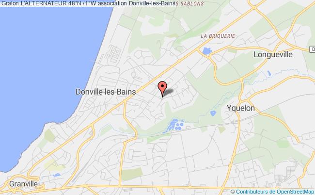 plan association L'alternateur 48°n /1°w Donville-les-Bains