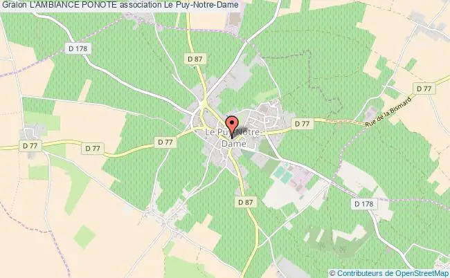plan association L'ambiance Ponote Le    Puy-Notre-Dame