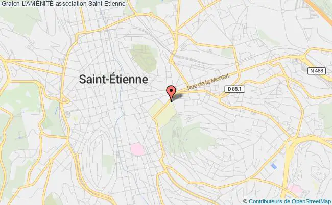 plan association L'amÉnitÉ Saint-Étienne